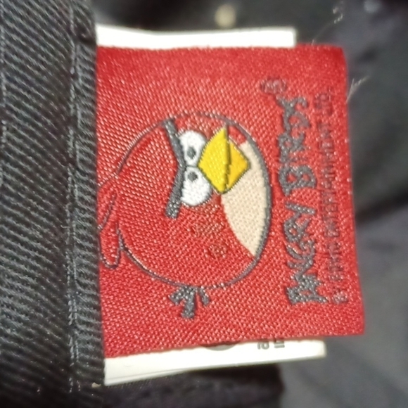 ANGRY BIRDS BALL CAP 1 SIZE FITS ALL IN A BEAUTIFUL BLACK ⚫️ ¹COTTON - Picture 5 of 8